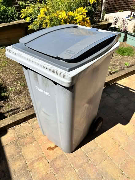 Photo of free Wirral Council - Grey Recycling Bin (240L) (Grange CH48) #3