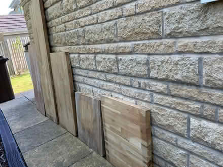 Photo of free Pieces of wooden worktop in varying lengths (Birley Edge S6) #1