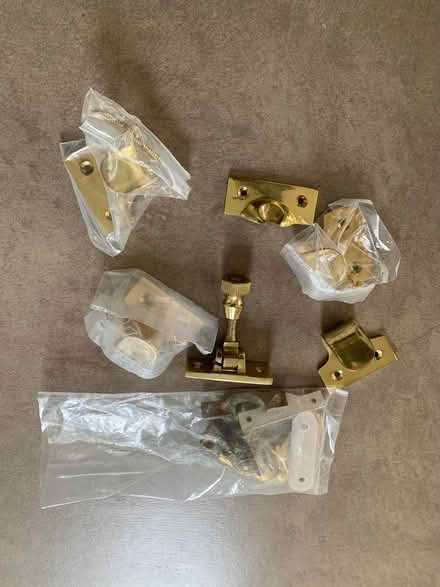 Photo of free sash window fittings brass (Horsell GU21 4) #1