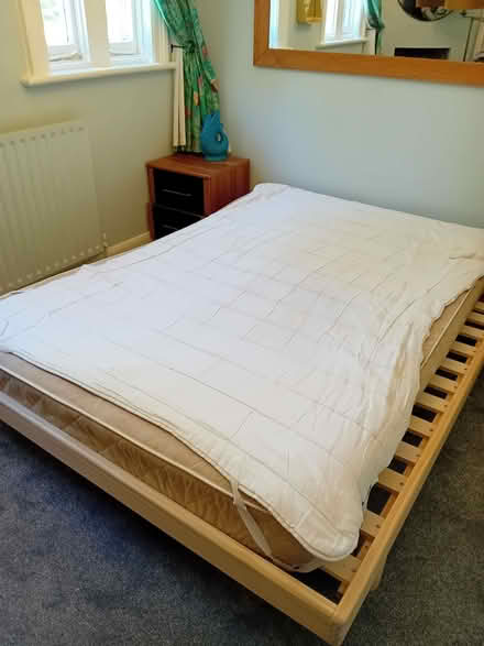 Photo of free Double mattress. Comfortable and 100% usable (Kingston Vale SW15) #1