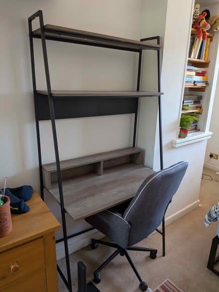Photo of free Tall desk and shelf unit (Shirehampton, BS11) #3