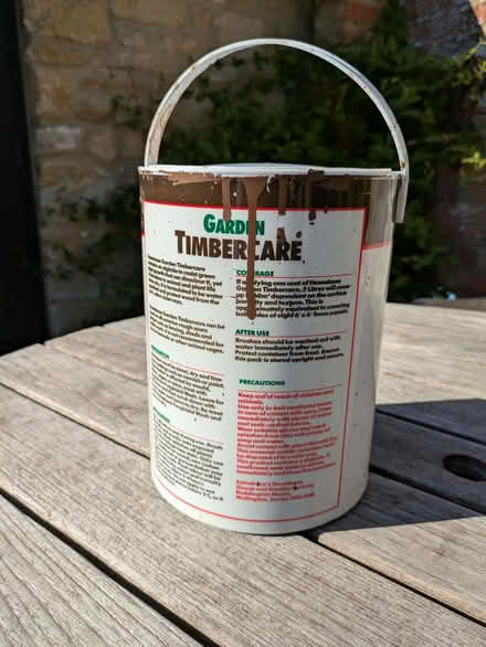 Photo of free Garden fence & shed wood preservative (Bradwell MK13) #2