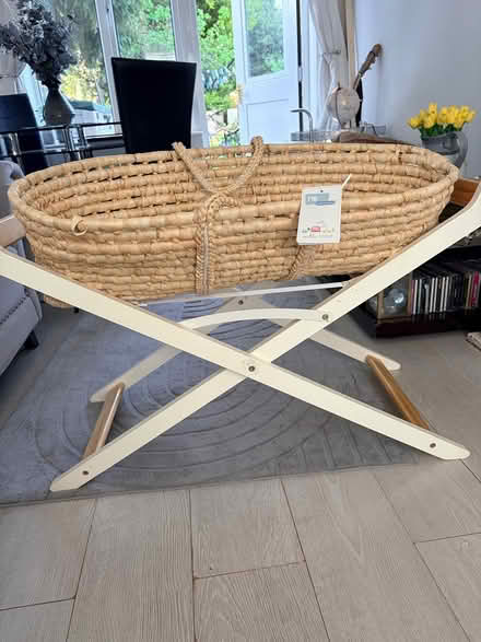 Photo of free Unused baby’s Moses basket (Bracknell’s RG42) #1