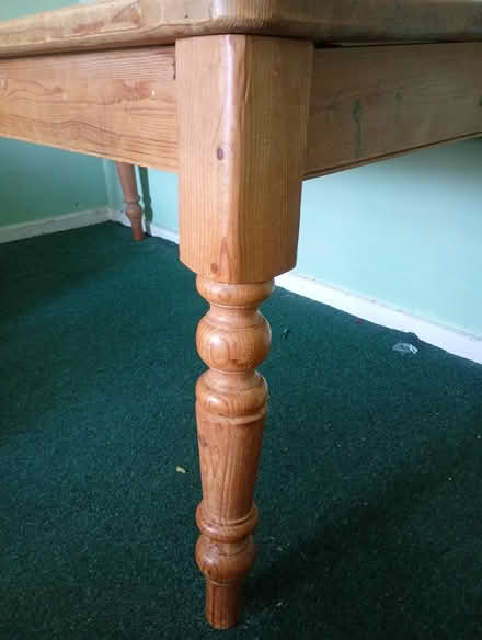 Photo of free Pine dining table 90cmX180cm (Bromley BR2) #2