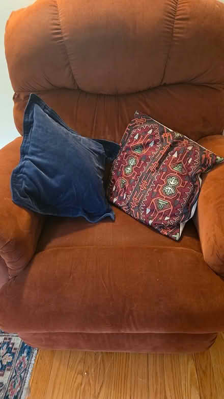 Photo of free Comfortable brown recliner chair (Glover Park) #3