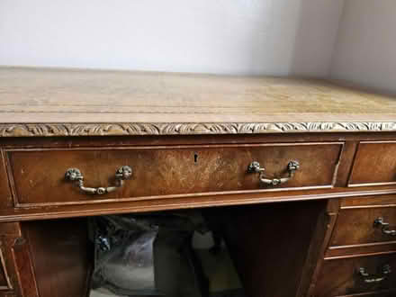 Photo of free Vintage wooden desk (Beckenham BR3) #2