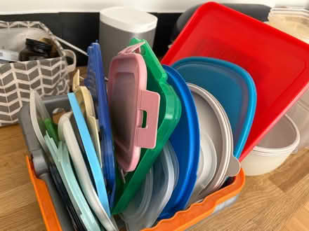 Photo of free Various plastic containers (Weston Park BA1) #1