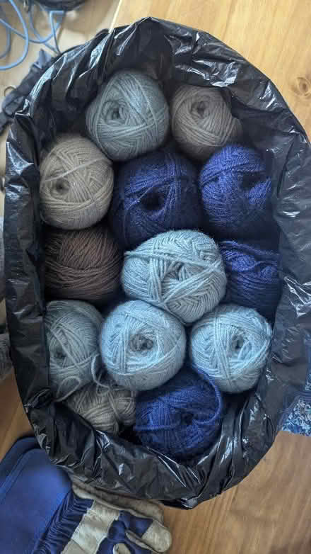 Photo of free Double knit wool (Jericho BL9) #1