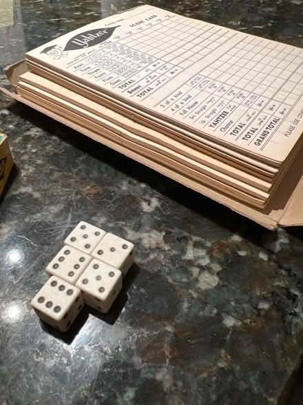 Photo of free Yahtzee - 1956 (Broomall 19008) #3
