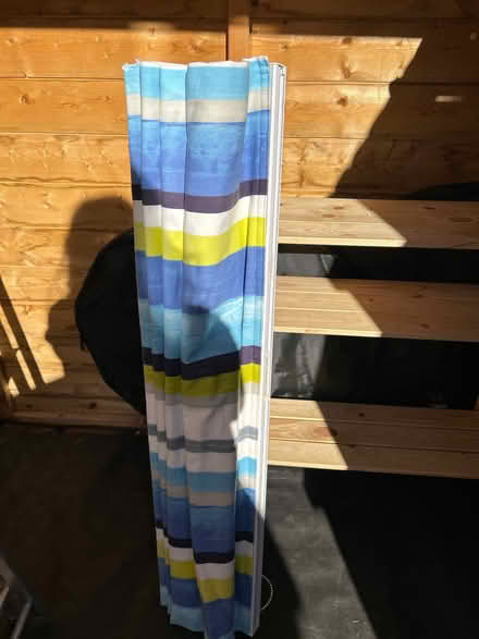 Photo of free 100-120cmL x 112cm W roller blind (Caldecott OX14) #1