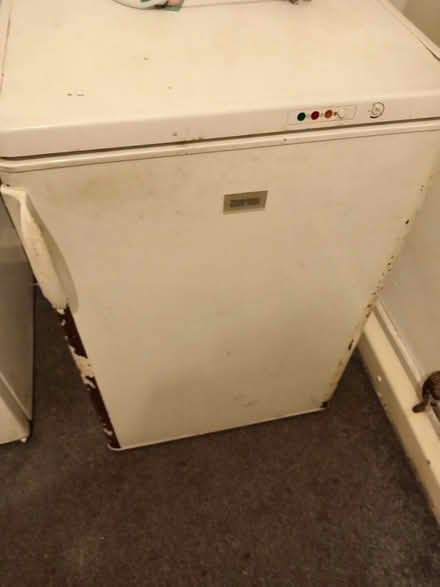 Photo of free Working small fridge and freezer (Bradford BD4) #1