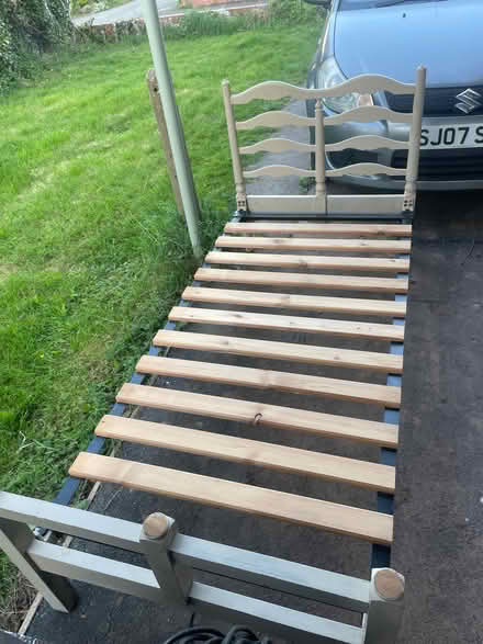 Photo of free Single wooden bed (Whitbourne WR6) #1