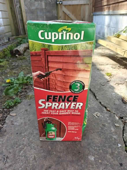 Photo of free Fence sprayer - manual (BS4) #1