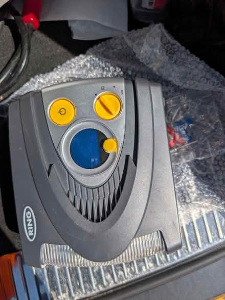 Photo of free Ring tyre 12V air compressor (Aylesford) #1