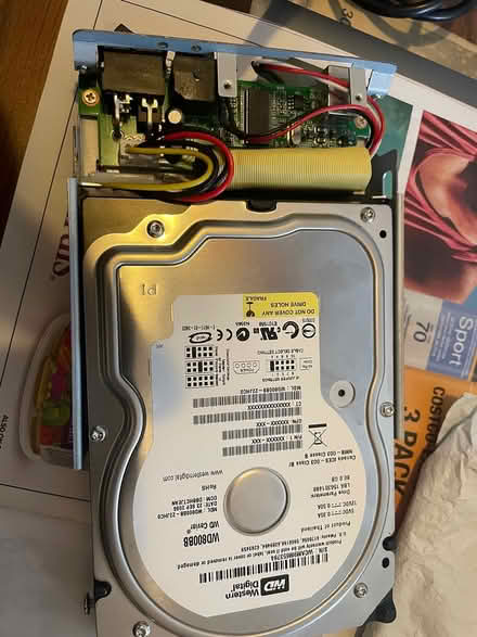 Photo of free Ide disk enclosure, Cooksville (l5b) #3