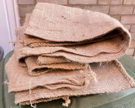 Photo of free 4 Hessian sacks (Taverham NR8) #2
