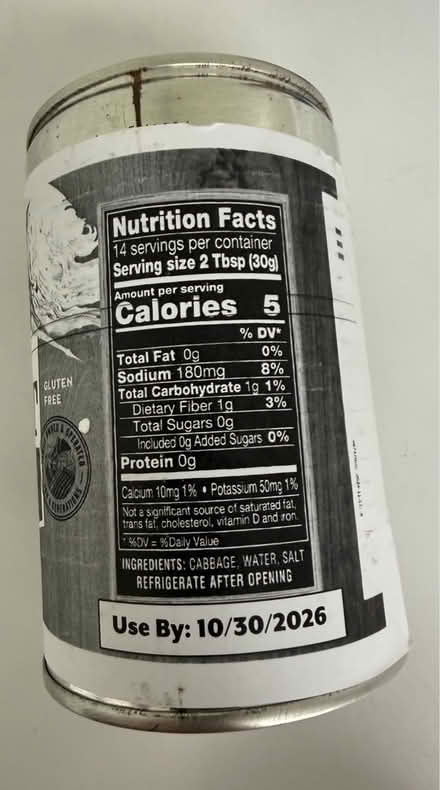 Photo of free Sauerkraut & Chick-fil-A Sauce (1075 Valencia Avenue) #3