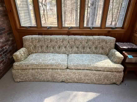 Photo of free Upholstered Sofa (Medfield) #1