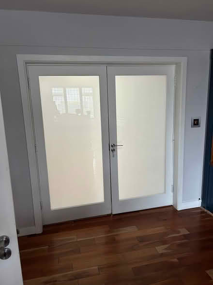 Photo of free Internal glass double door set (Booterstown, Co. Dublin) #2