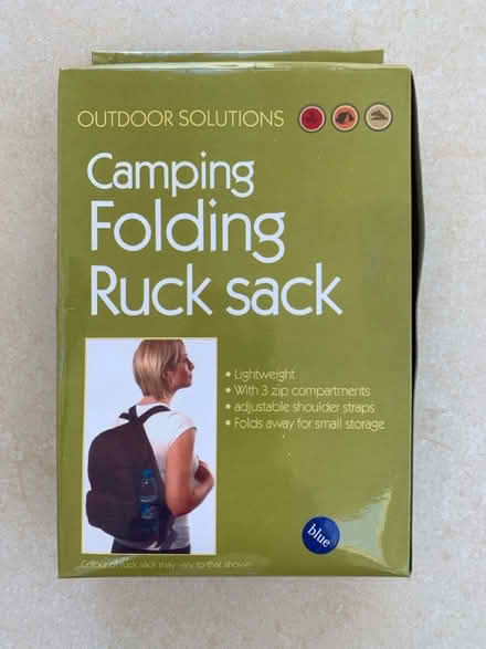 Photo of free Camping Folding Ruck Sack (Tilehurst RG31) #1