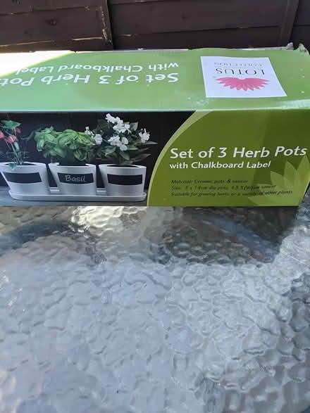 Photo of free Herb pots (Sandhurst GU47) #1