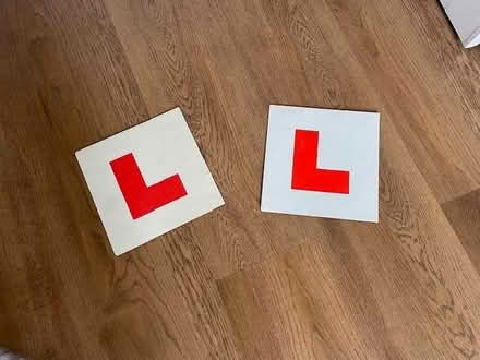 Photo of free L plates x 2 (Lyncombe BA2) #1