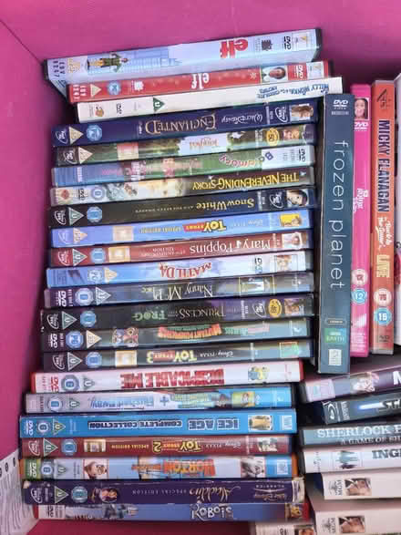 Photo of free Various DVDs (CR7) #1