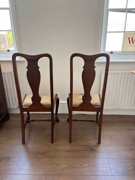 Photo of free Two Wooden Dining Chairs (Brentford Gate TW8) #2
