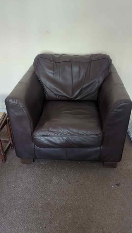 Photo of free Brown Leather Chair (CT1) #1