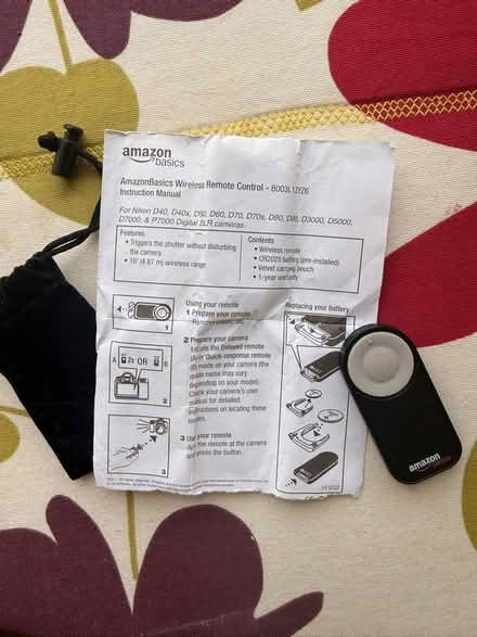 Photo of free Remote control for Nikon camera (Newlyn TR18) #1