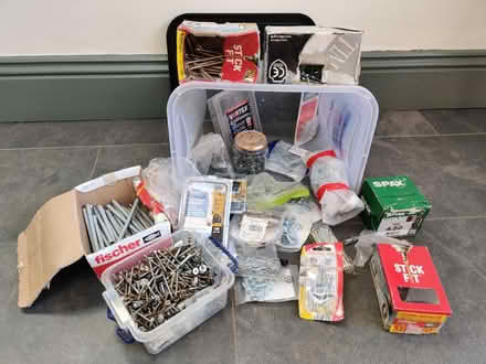 Photo of free Box of screws, nails, bolts & more (Hornsey N8) #1