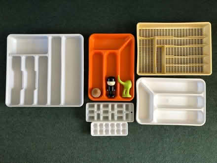 Photo of free Cutlery holders and ice cube trays etc (Cheadle Hulme SK8) #1