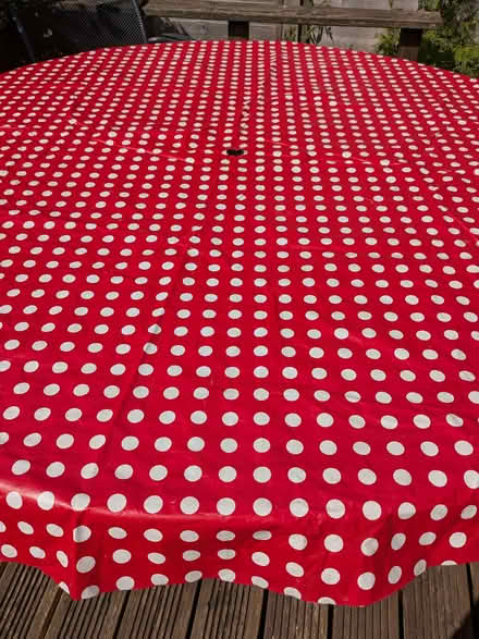 Photo of free Wipe Clean Garden Tablecloth (Beulah Hill SE19) #1