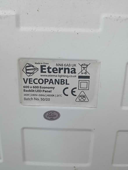 Photo of free Grid ceiling led lights (Romford RM1) #2