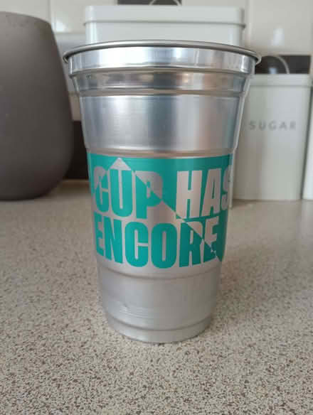 Photo of free 9 x reusable pint "glasses" (Napsbury AL2) #1
