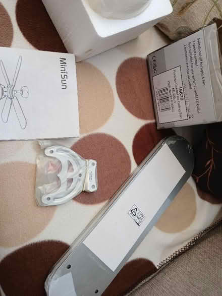 Photo of free 42" Ceiling Fan and Light (Moss Side PR26) #3