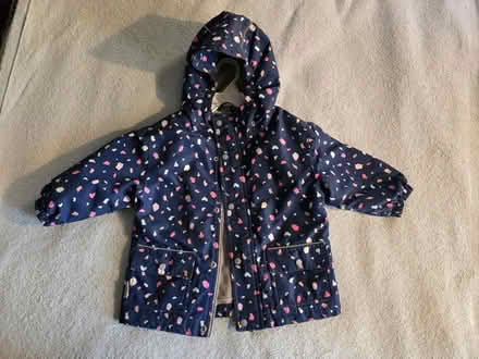 Photo of free Kid's Raincoat Navy w/ print (West 7th) #1