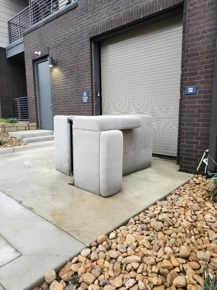 Photo of free Sectional that got rained on (76102) #2