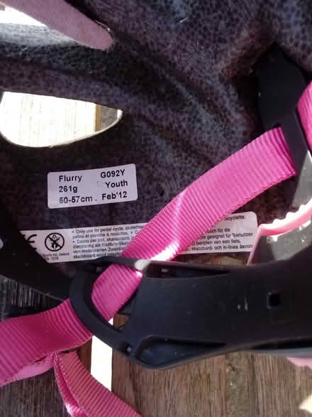 Photo of free Girl's cycle helmet (St John's Wakefield) #3