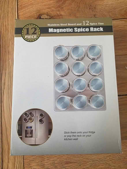 Photo of free Magnetic spice rack (Church Crookham GU52) #1