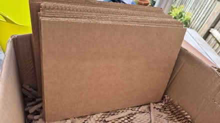 Photo of free Brown cardboard A4 corrugated sheet (Downham BR1) #2