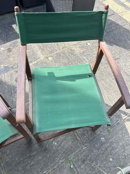Photo of free Two wooden directors chairs (Chingford E4) #1