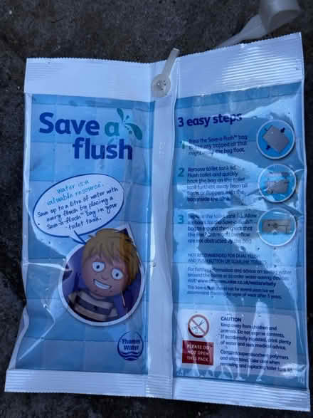 Photo of free Toilet Water Saver Bag (new) (SE15 Peckham) #2