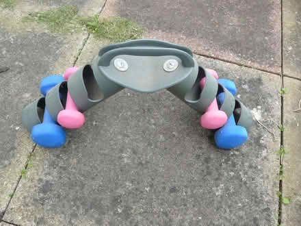 Photo of free Neoprene weights & rack (Kempsey WR5) #1