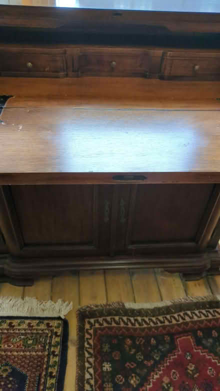 Photo of free Older style wooden desk (Presteigne LD8) #2