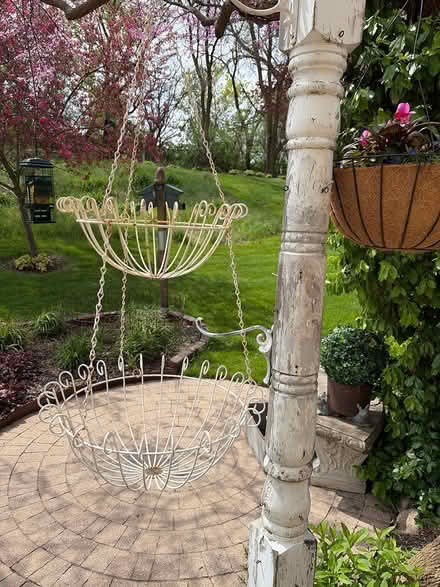 Photo of free Dual hanging basket (Spring Grove, IL) #1