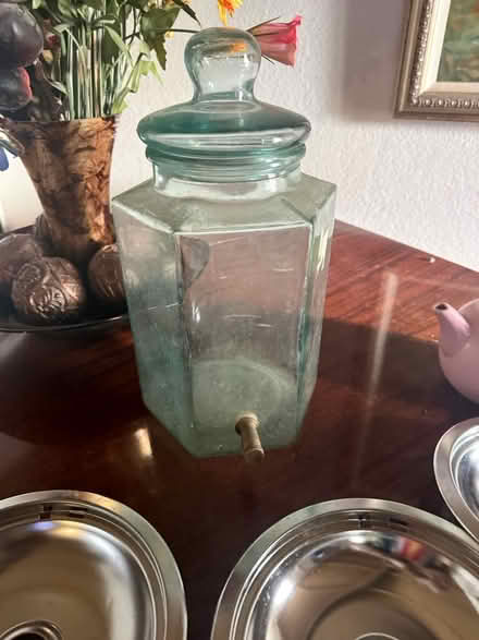 Photo of free Antique glass drink dispenser (West San Jose 95128) #1