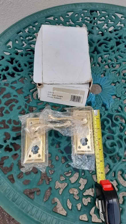 Photo of free Set of gold bathroom handles (2) (Stifford Clays RM16) #1