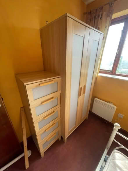 Photo of free Wardrobe and chest of drawers (Chaddesden Derby) #1
