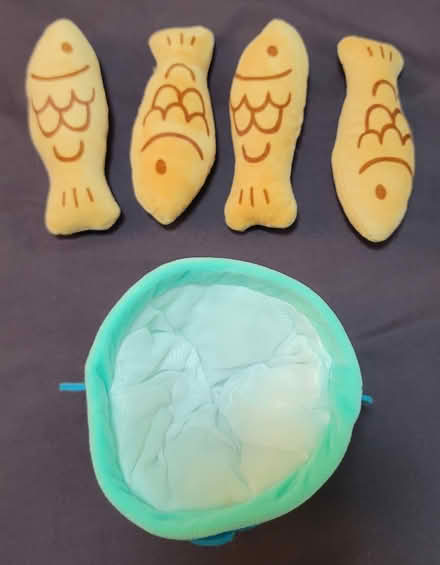 Photo of free Sanrio Hangyodon plush with fish (Broadview/Gerrard) #2